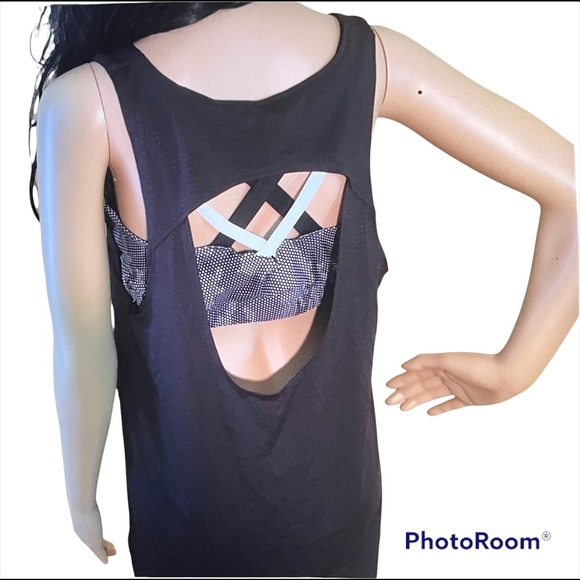 Champion 2-in-1 Tank Top w/Sports Bra various size - Picture 2 of 6